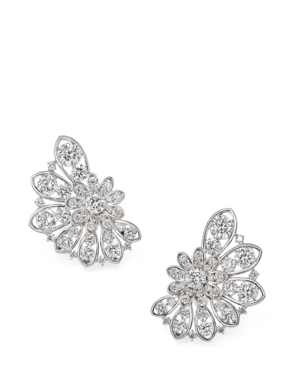 Anabela Chan Pinecone Ohrringe mit Diamanten - Silber