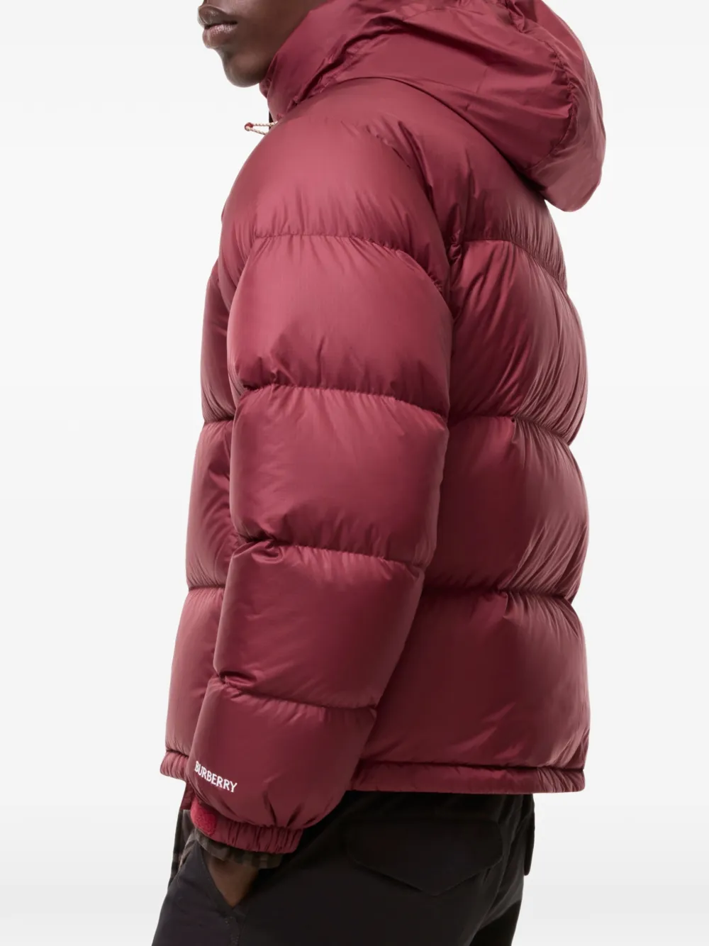 Burberry Highlands donsjack Rood