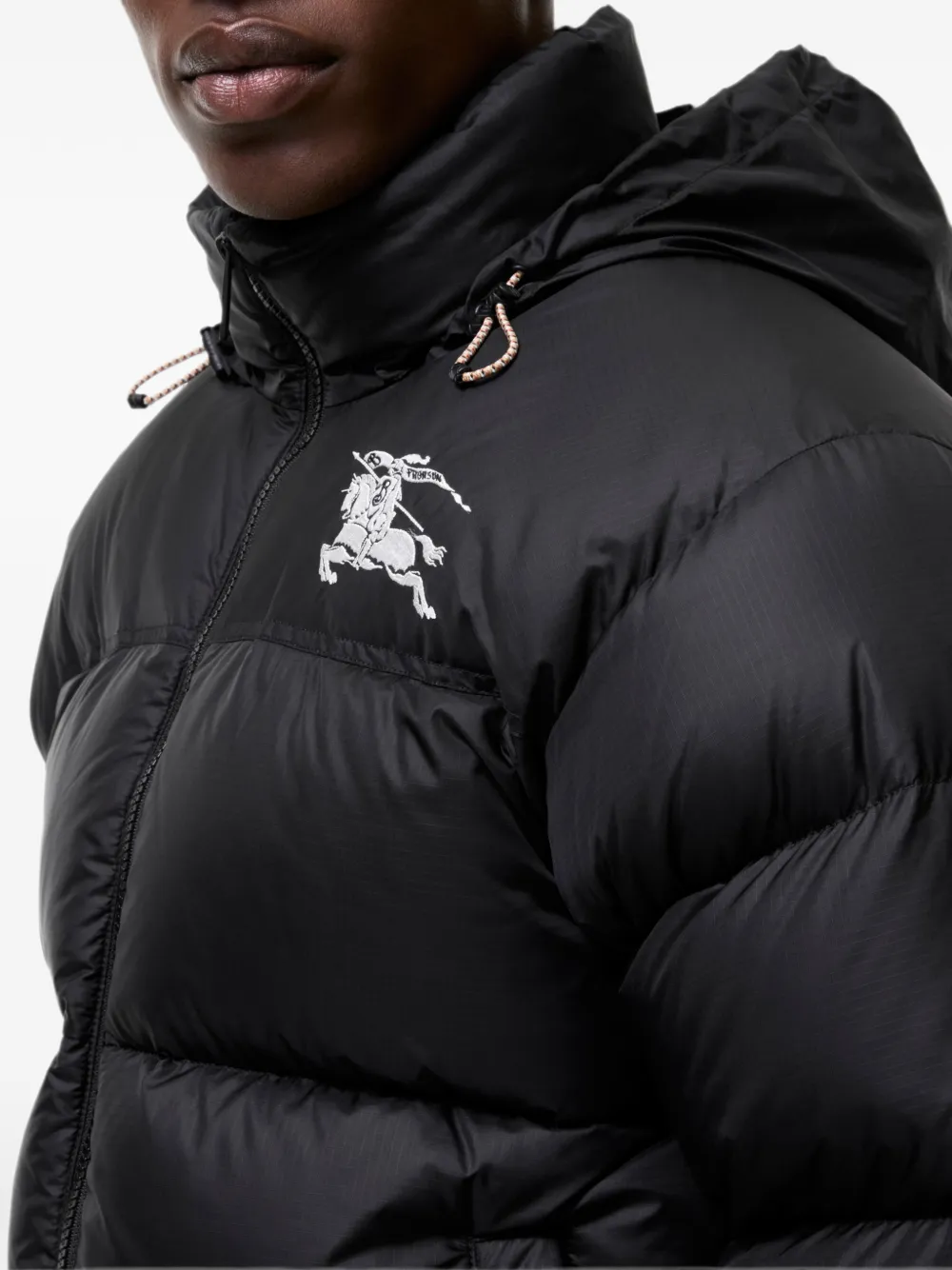Burberry Highlands donsjack Zwart