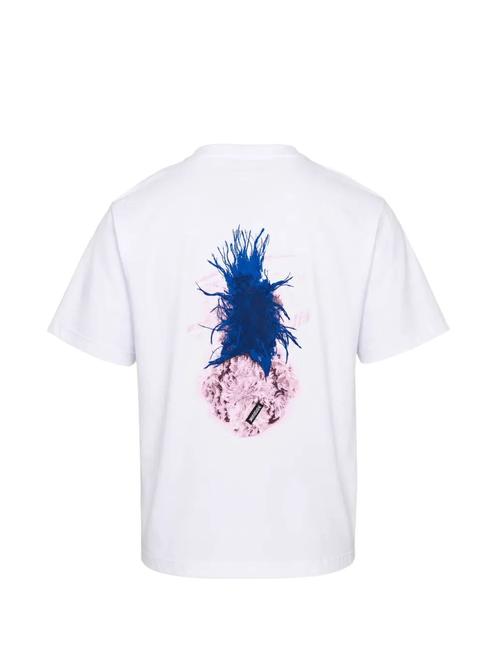 We11done T-shirt met teddybeerprint Wit
