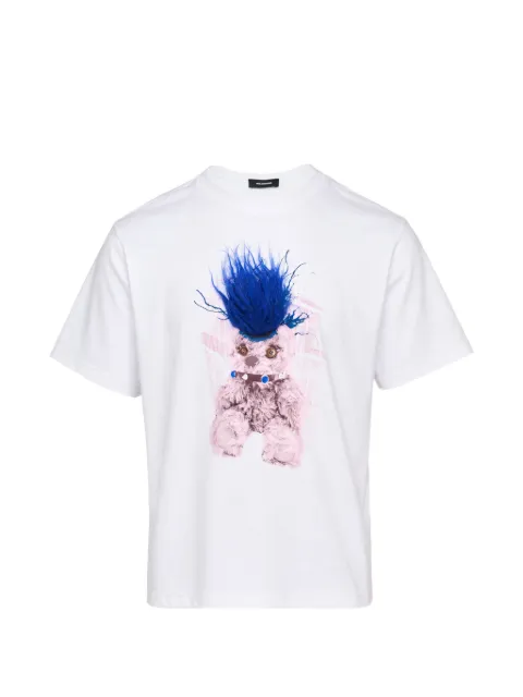 We11done teddy-bear graphic T-shirt