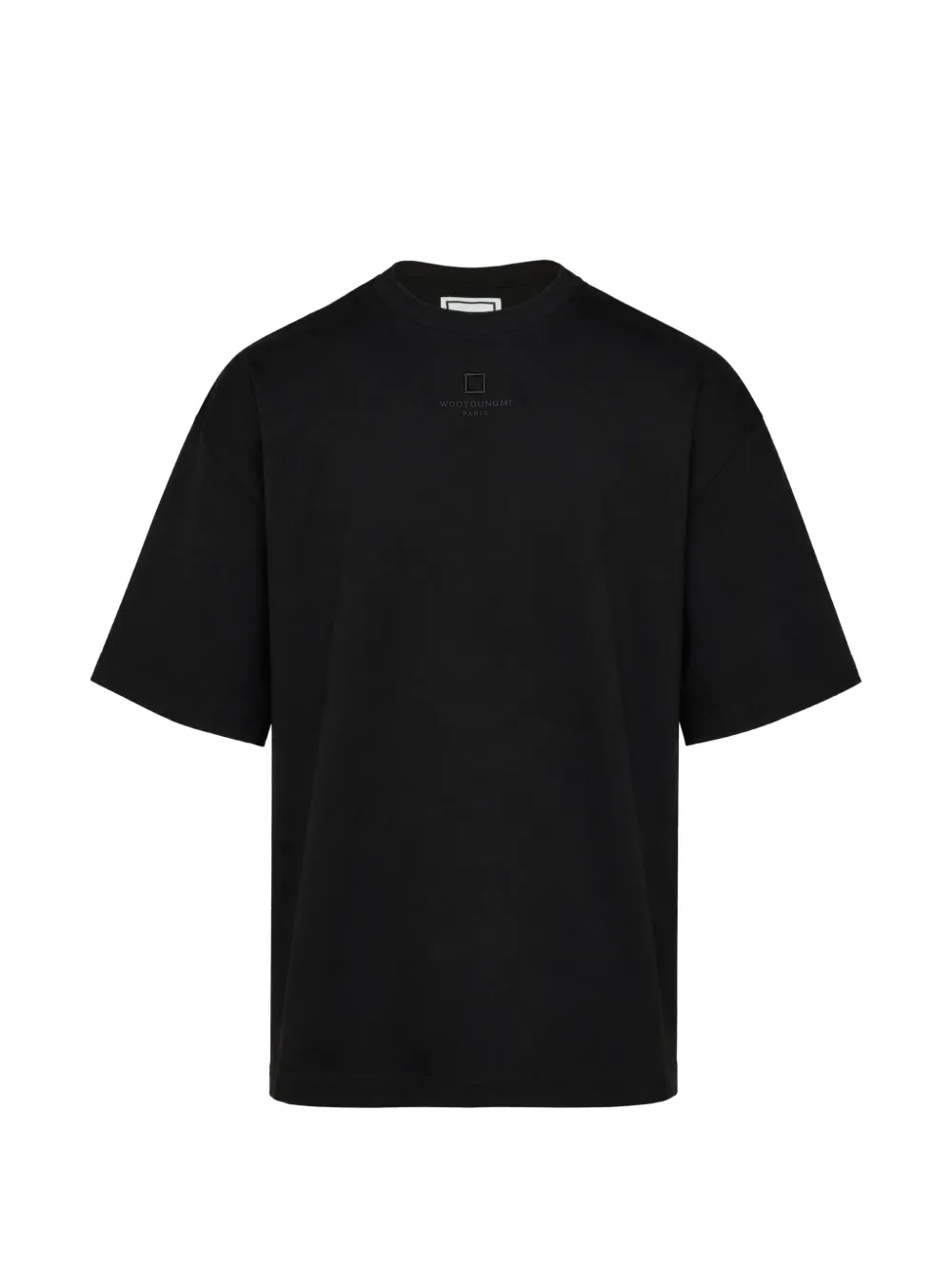 Wooyoungmi logo-print T-shirt - Schwarz