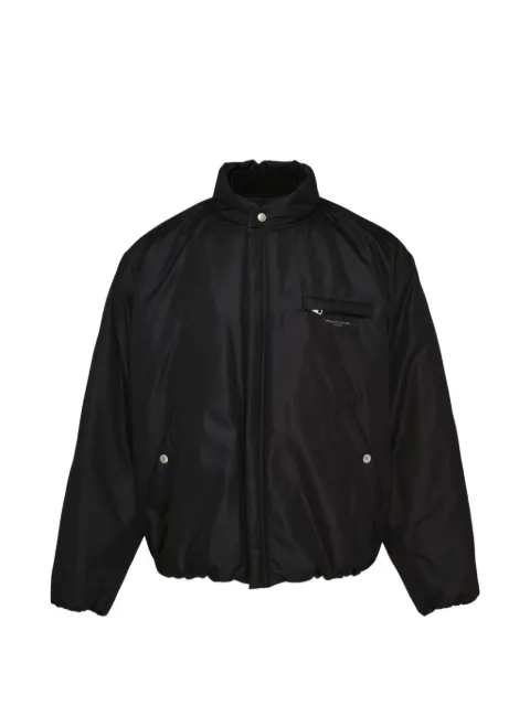 Wooyoungmi logo-print zip-up bomber jacket