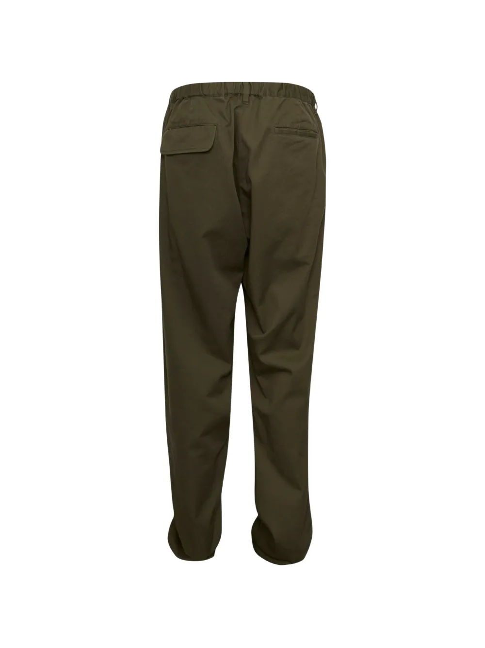 Undercover Broek met elastische tailleband Groen