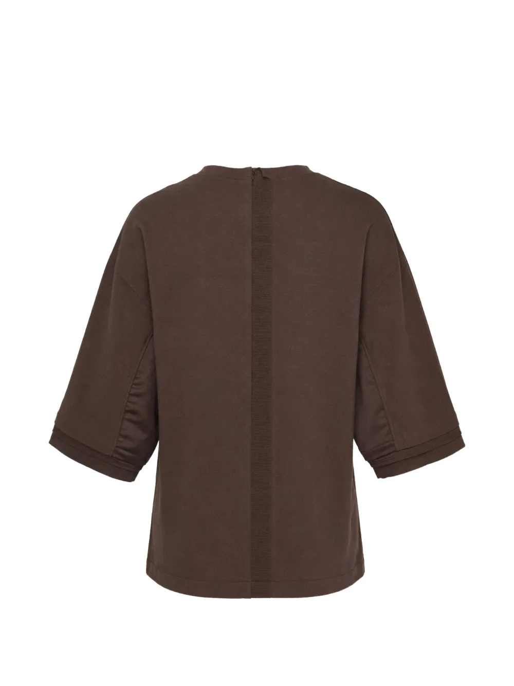 Undercover T-shirt met vlakken Bruin