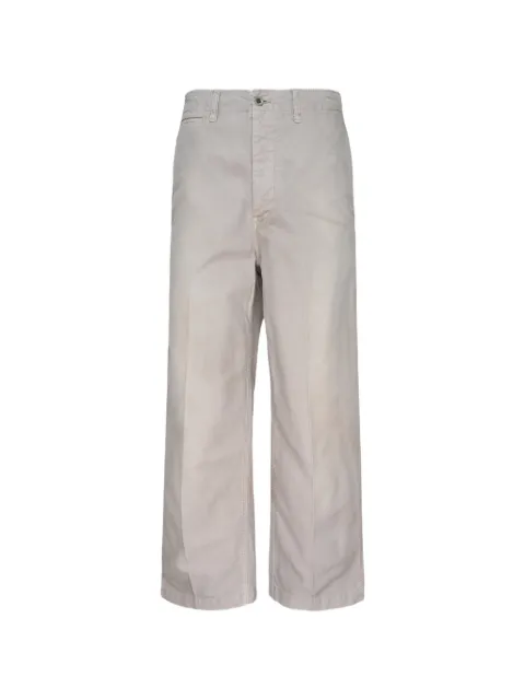 visvim Broader straight-leg cotton trousers