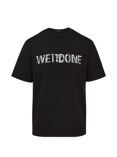 We11done logo-print T-shirt