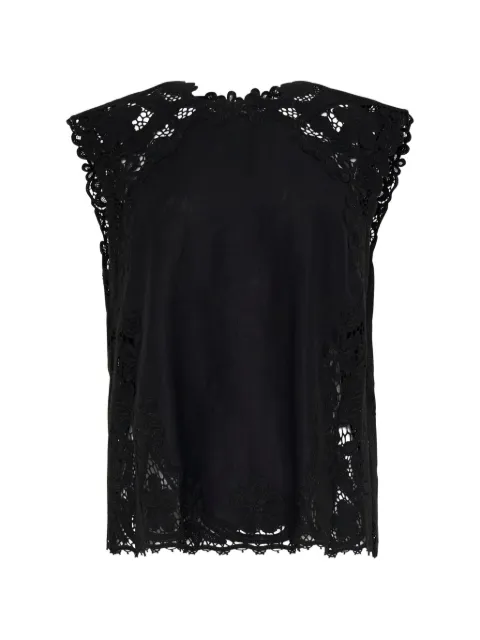 Ulla Johnson Amelie lace-trim top