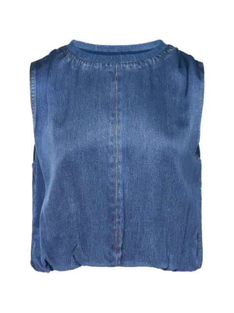 rag & bone Miramar Mica denim-print sleeveless top