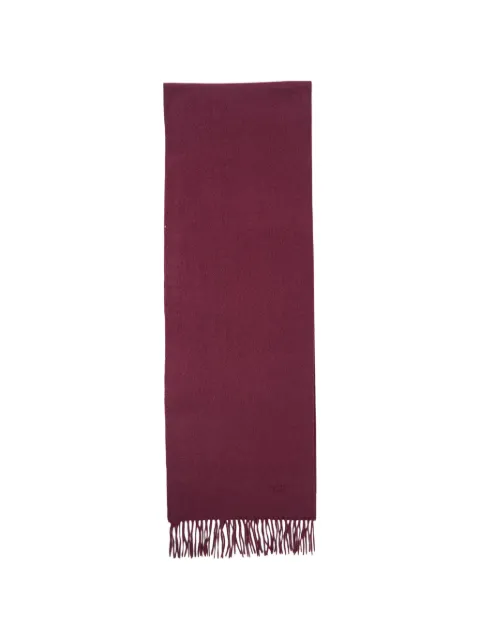 Mulberry fringed-edge scarf