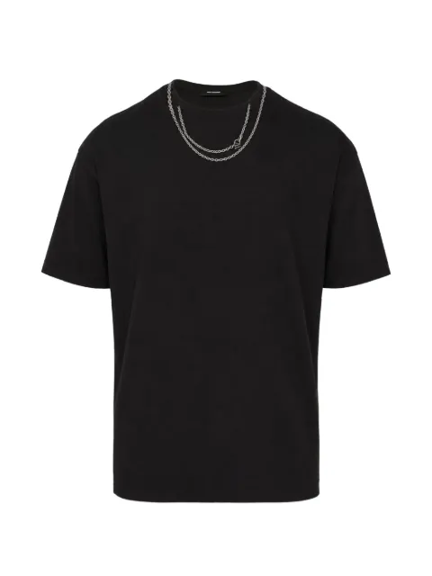 We11done camiseta con cadena