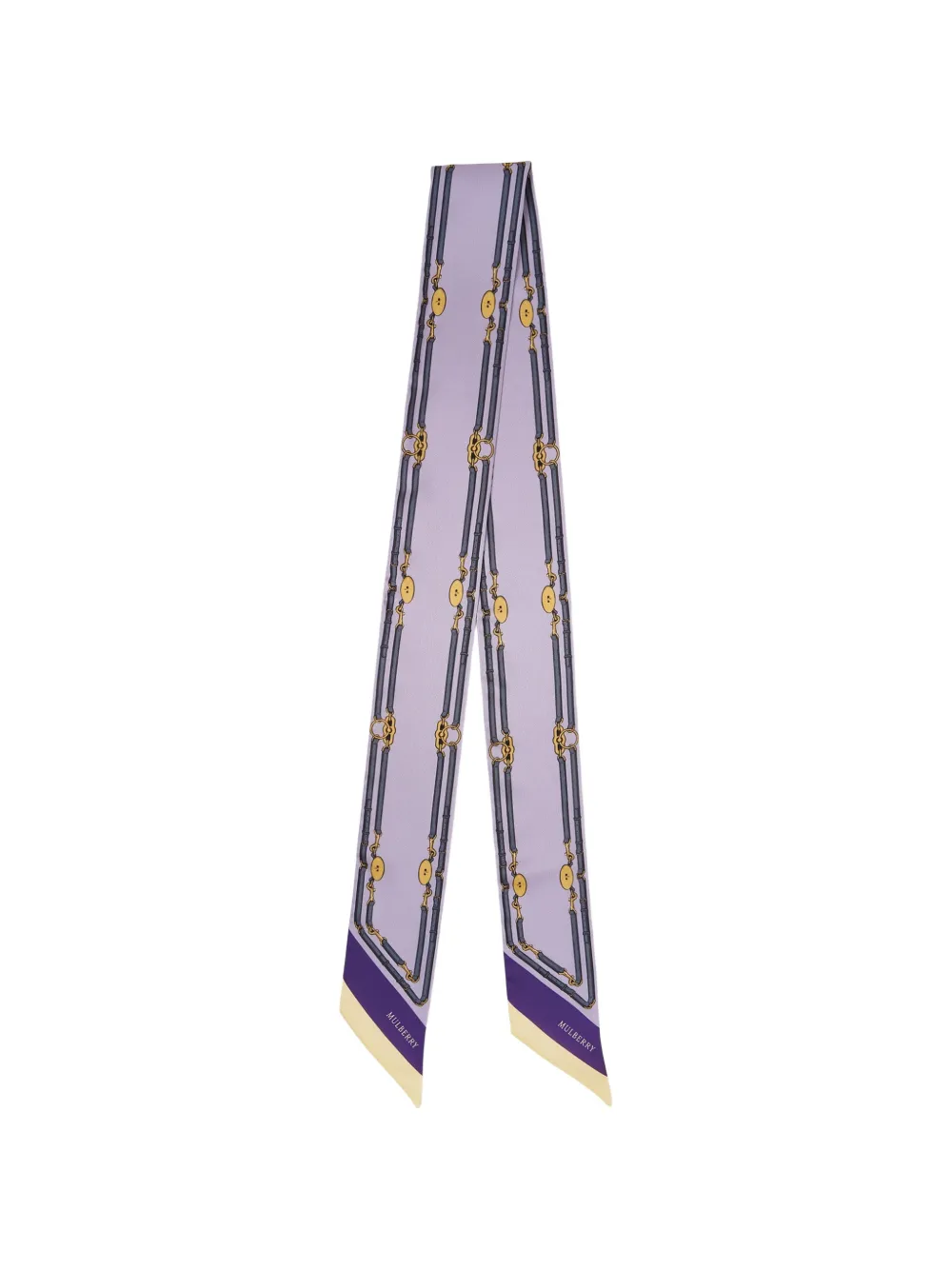 Mulberry chain-print scarf