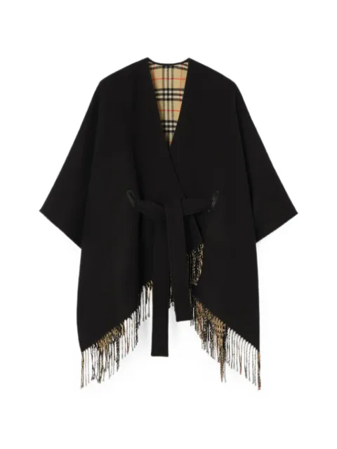Burberry wool Tay cape