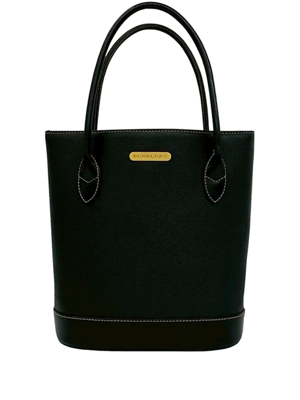 Burberry Pre-Owned 2000-2017 Calf Leather bucket bag - Nero