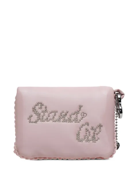 STAND OIL Memory Fluffy logo-embroidered keyring
