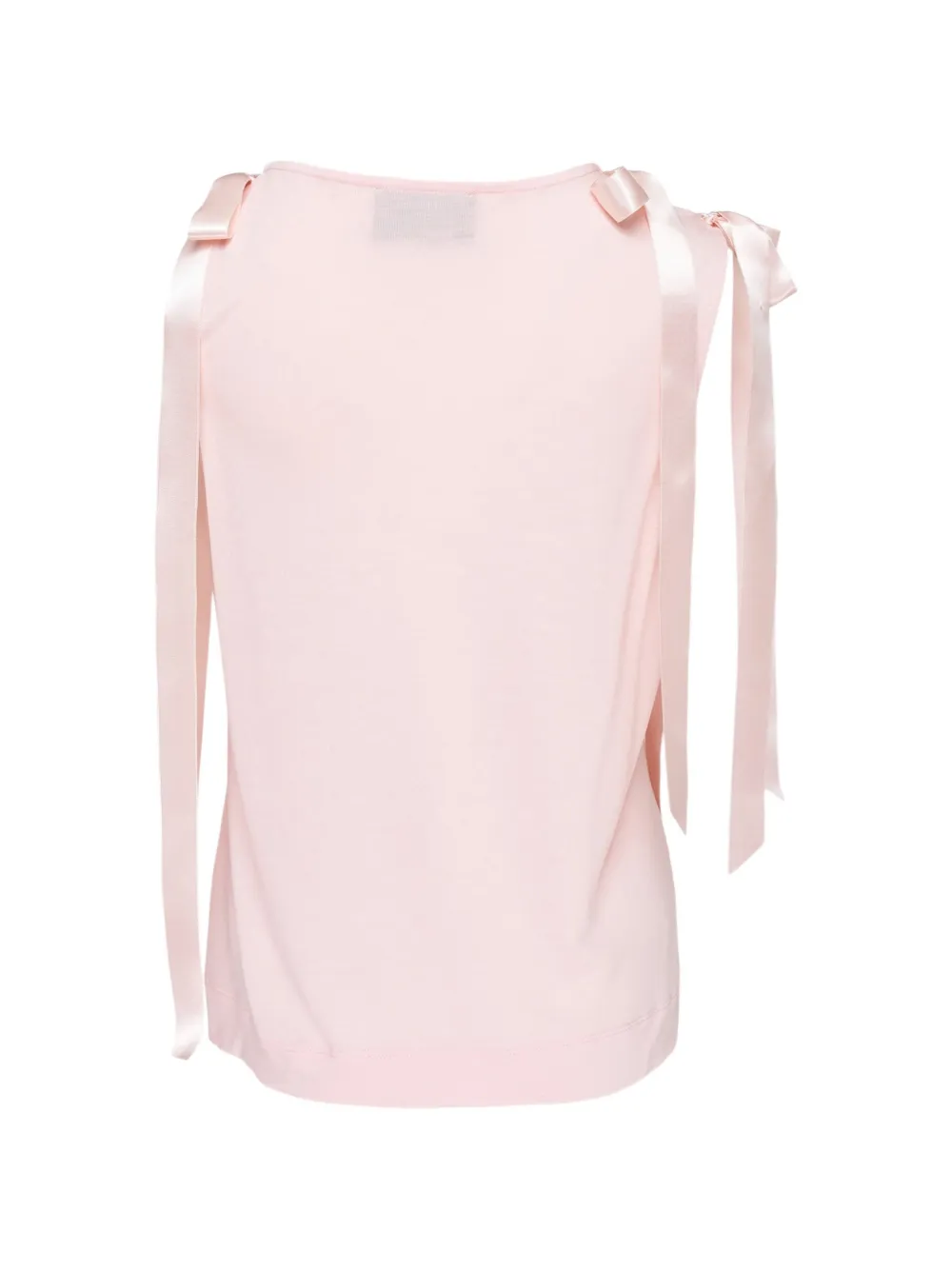 Simone Rocha Mouwloze tanktop met strikdetail Roze