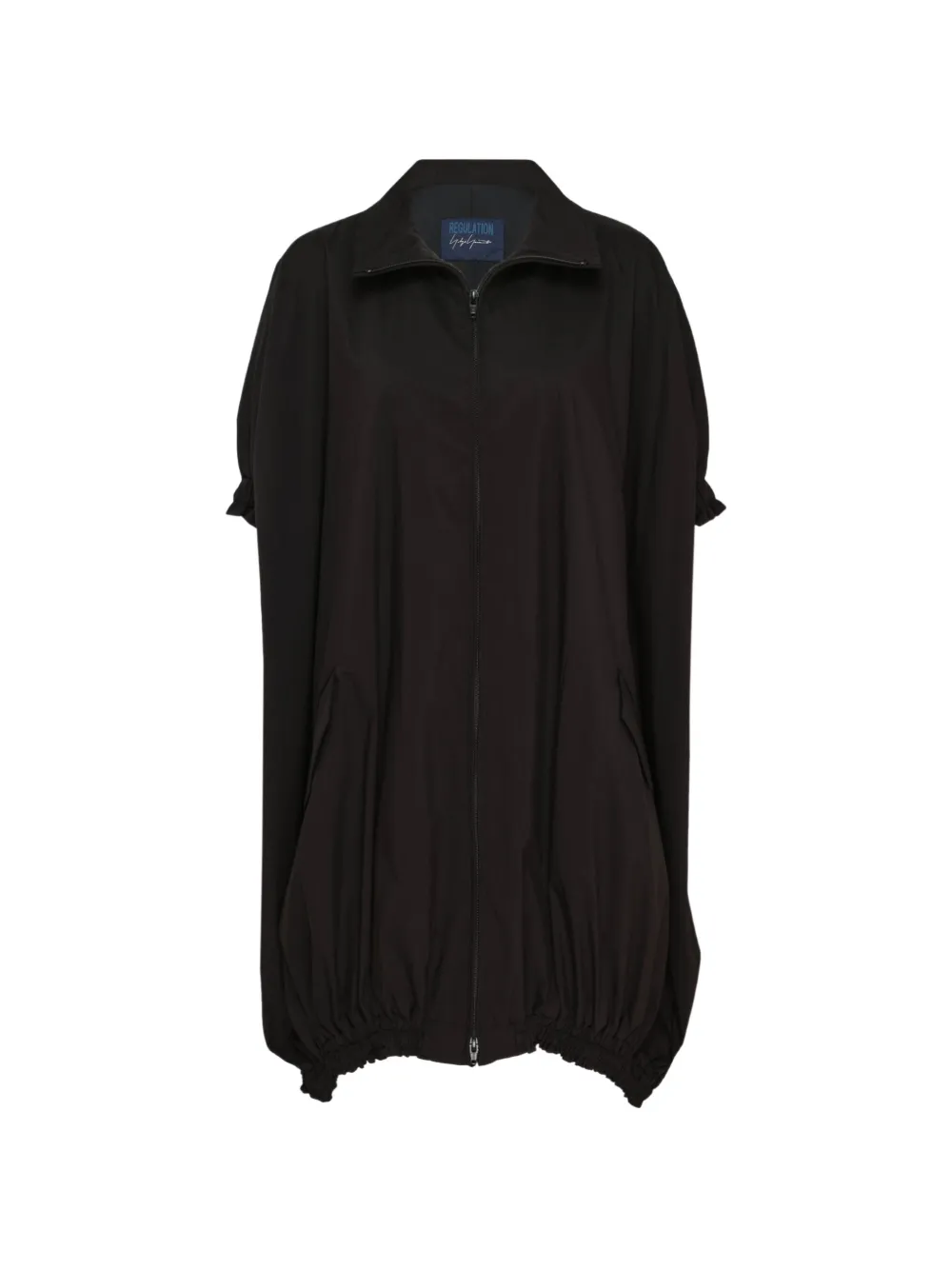 Yohji Yamamoto Giacca Regulation con zip - Nero