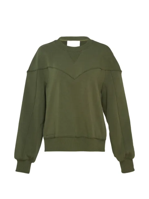 3.1 Phillip Lim striped-panel sweatshirt