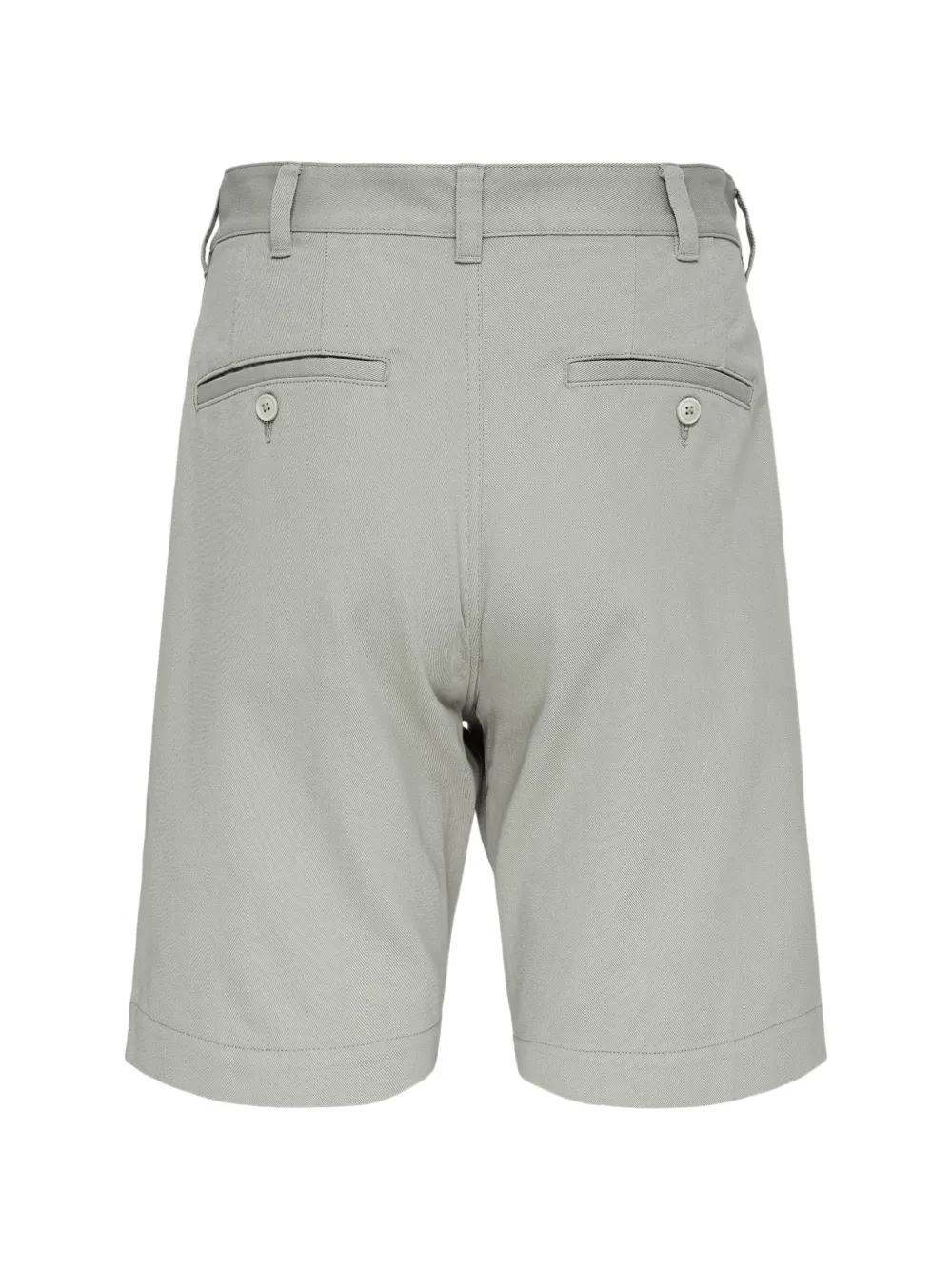 visvim Bearn pleated twill shorts Grijs