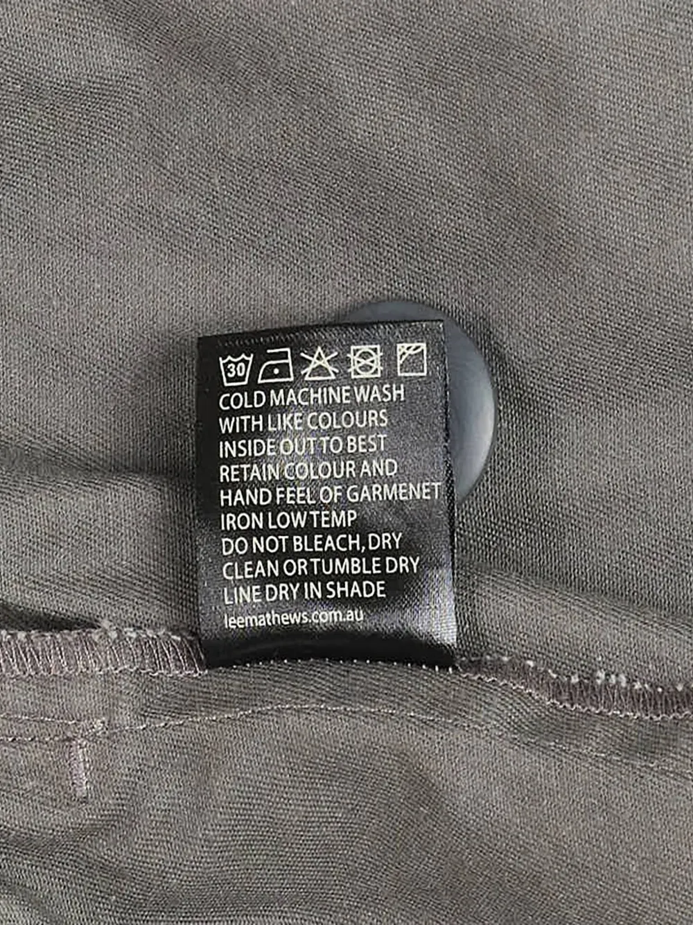 Lee Mathews Double-breasted Elasticated Jacket In Gray