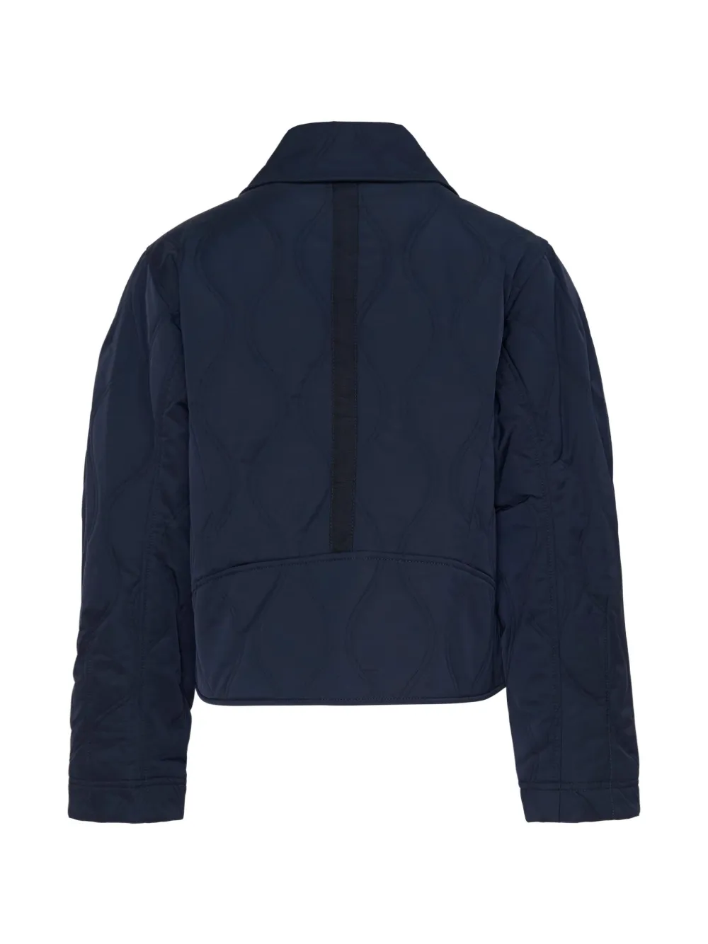 Ulla Johnson Leonie gewatteerd jack met asymmetrische rits Blauw