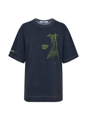 Colville Upcycled Patchwork T-shirt | Blue | FARFETCH