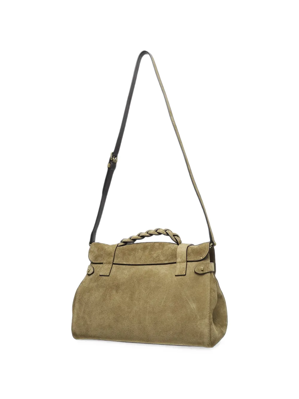 Mulberry Alexa braided leather shoulder bag Beige