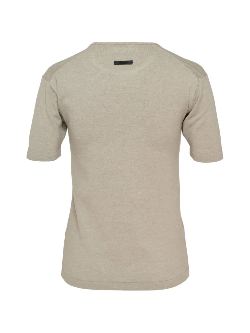 FEAR OF GOD ESSENTIALS T-shirt met logopatch Grijs