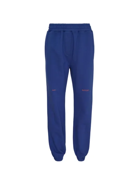 pushBUTTON logo-print track pants