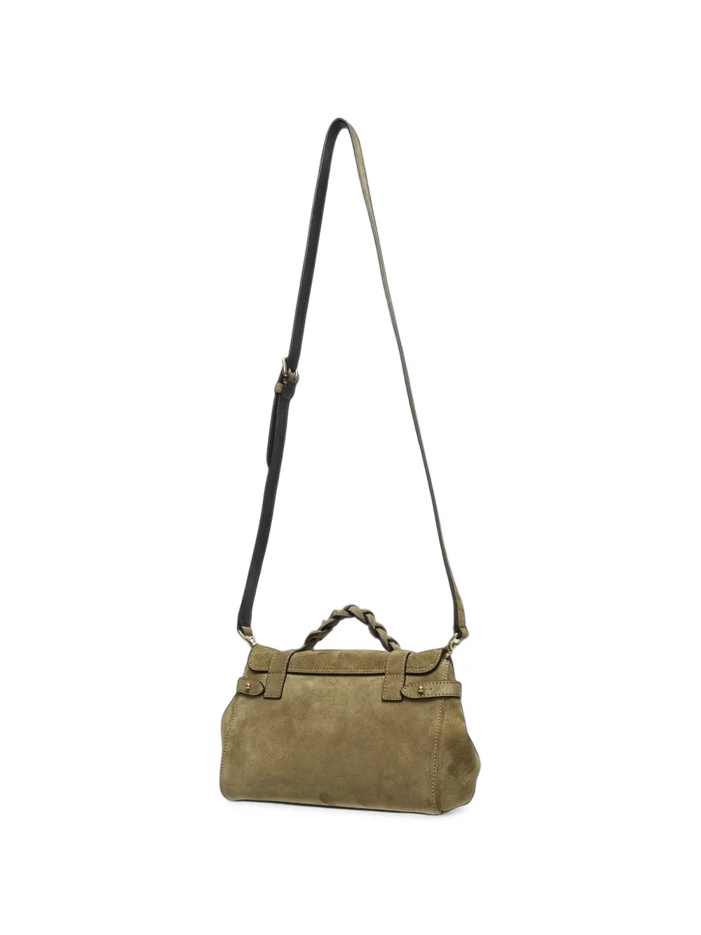 Mulberry Alexa gevlochten leren schoudertas Bruin