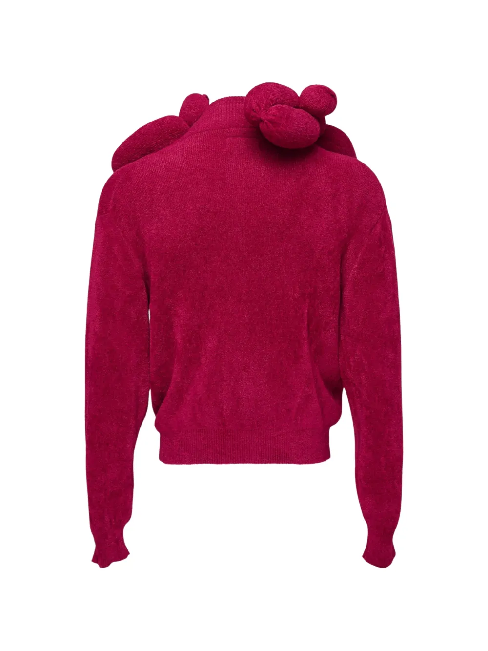Doublet balloon-dog high-neck sweater Roze