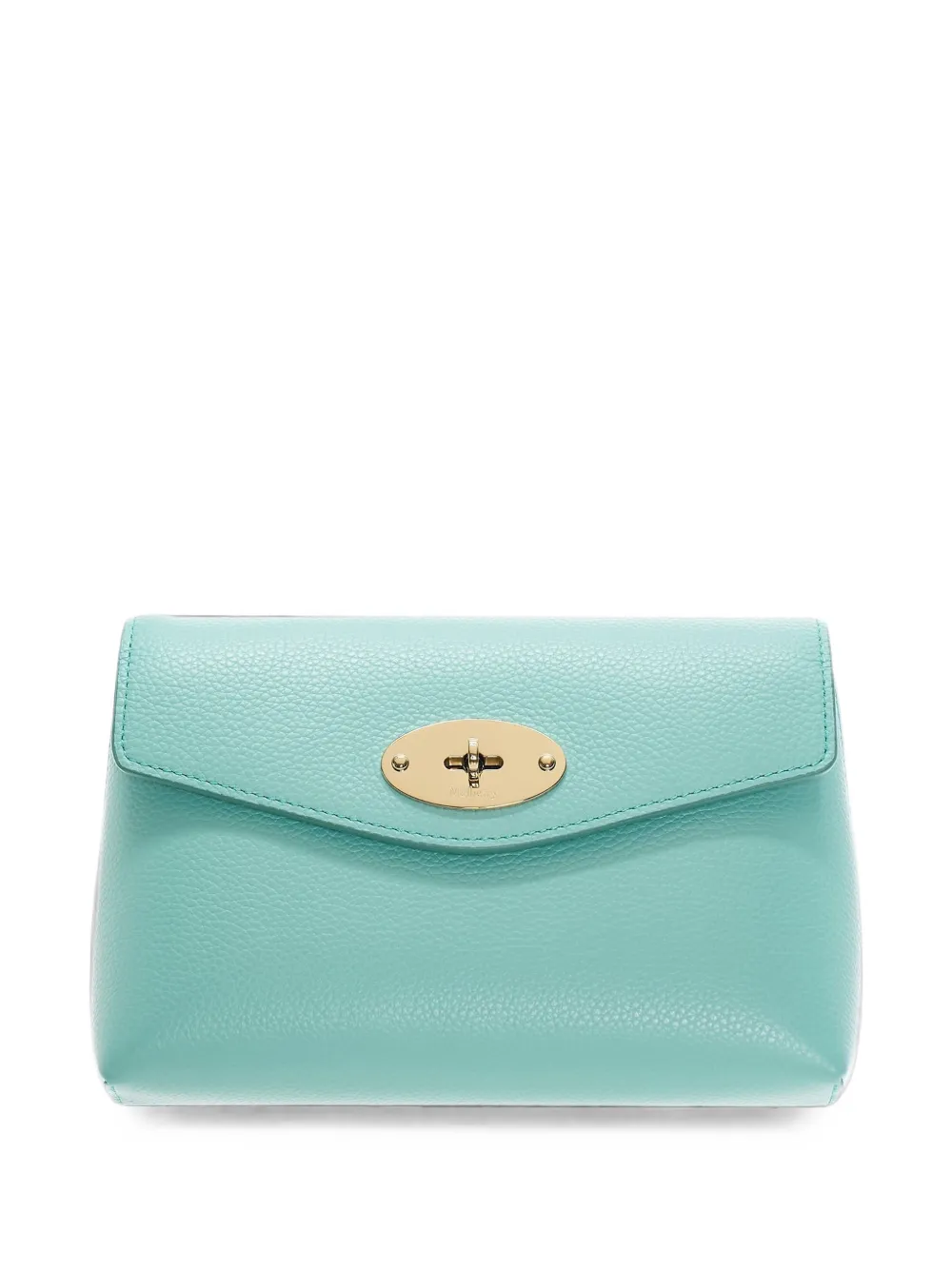 Mulberry Darley Postman's Lock leather pouch - Blau