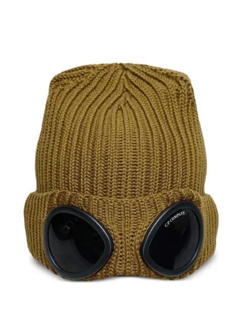 C.P. Company extrafine merino wool Goggle beanie