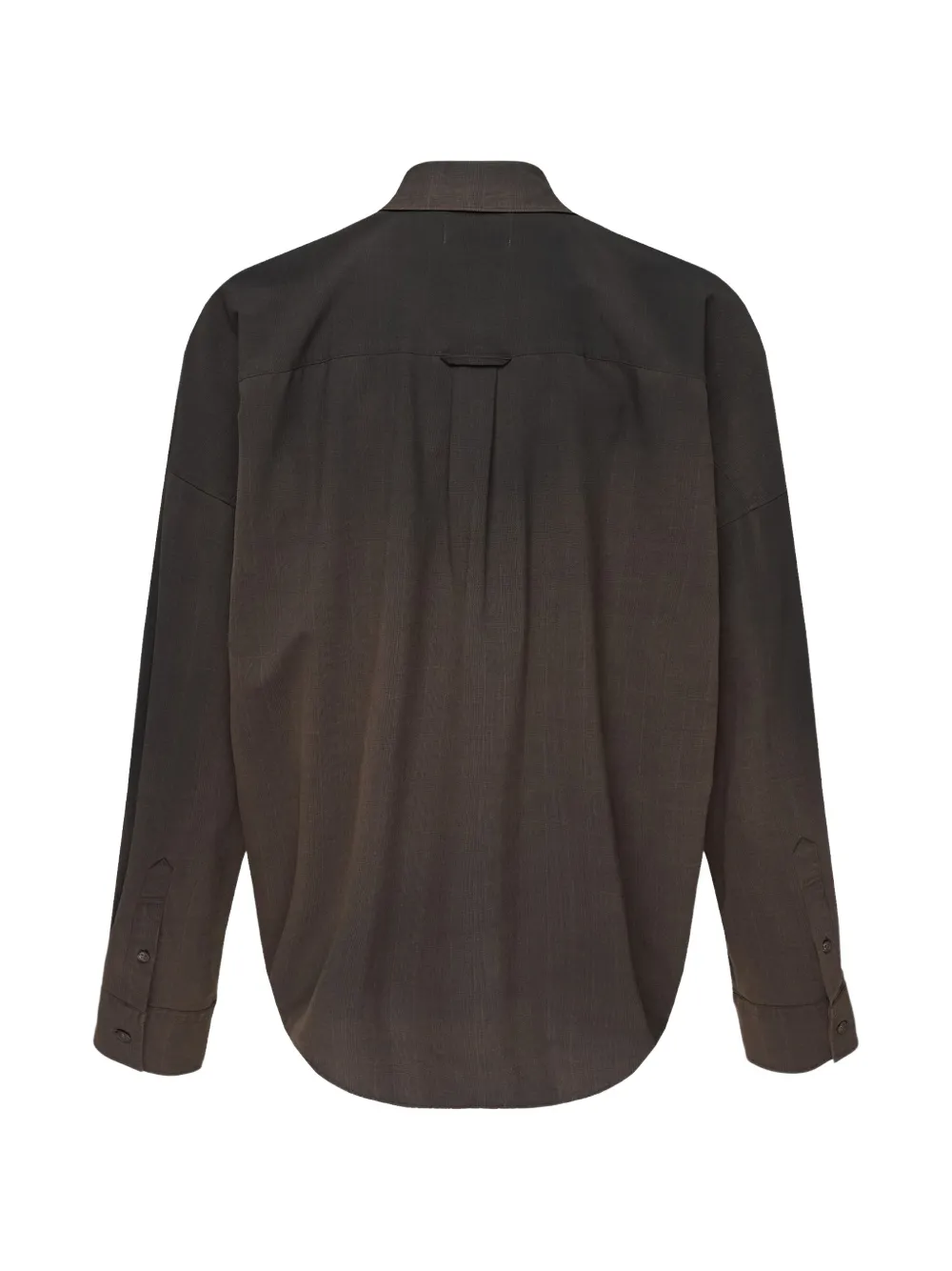 Doublet Smog Air dolman-sleeve shirt Bruin