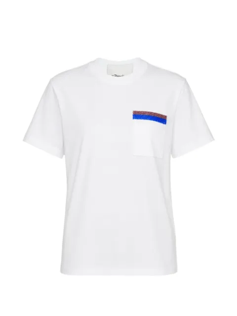 3.1 Phillip Lim bead-embellished pocket T-shirt
