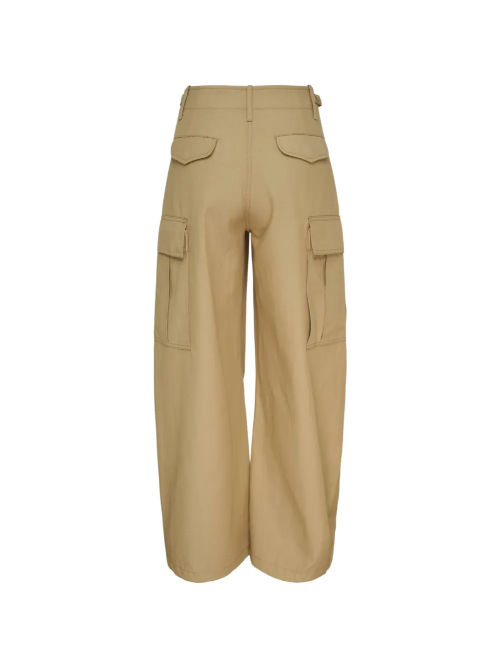3.1 Phillip Lim pleated wide-leg cargo pants Beige