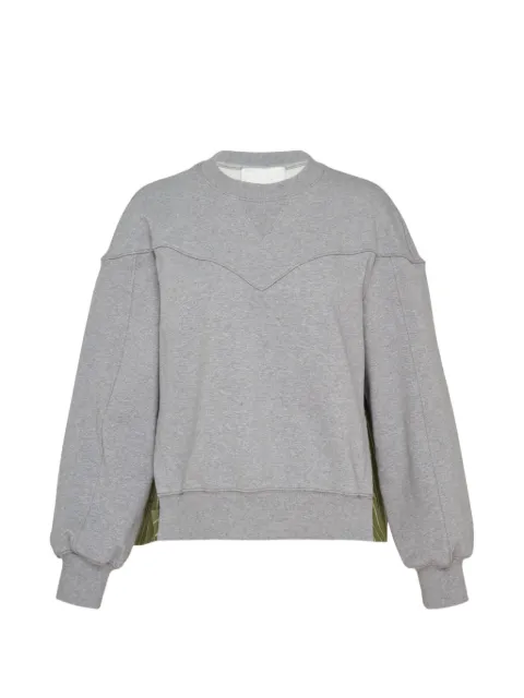 3.1 Phillip Lim striped-panel sweatshirt
