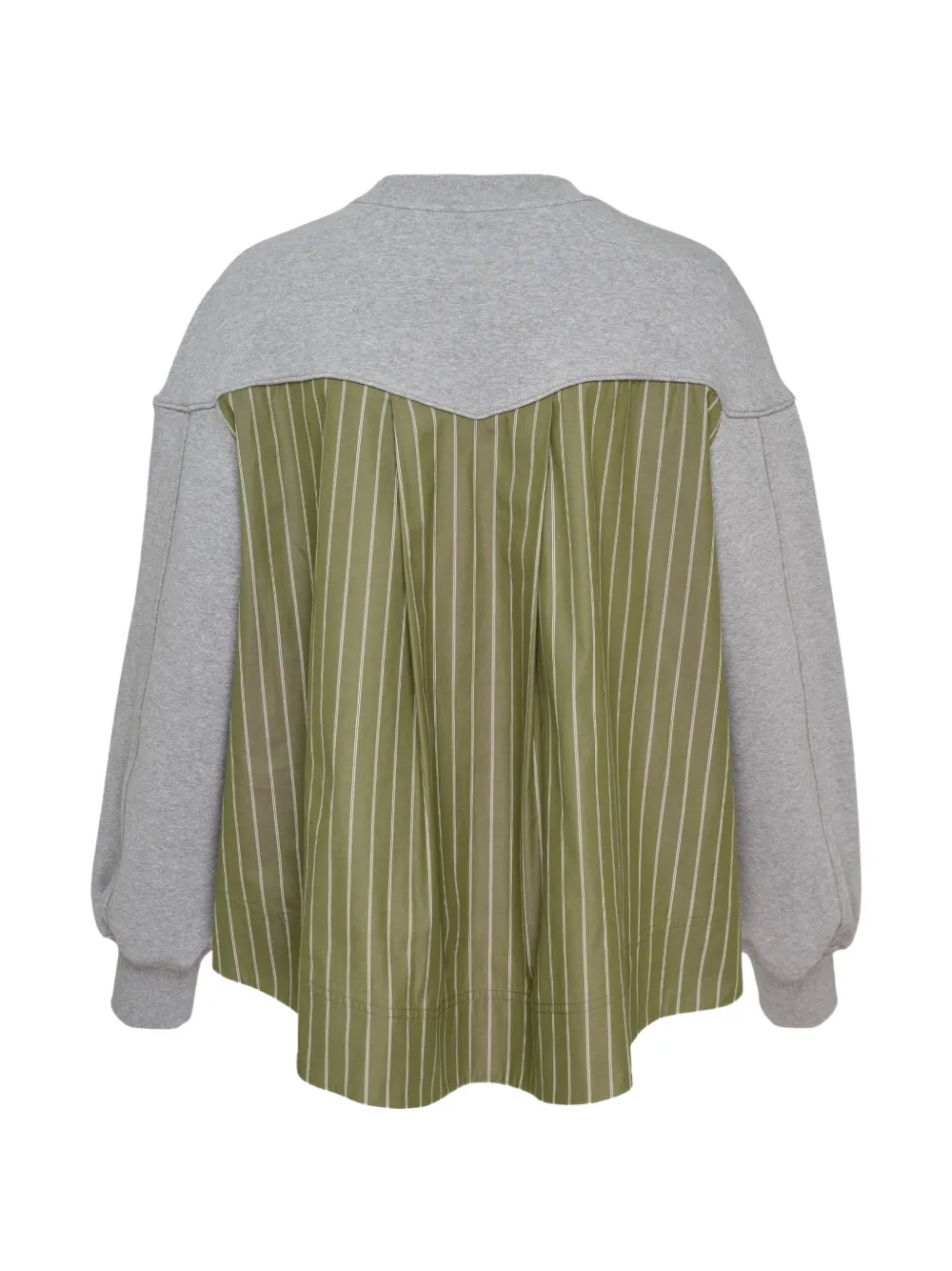 3.1 Phillip Lim Sweater met gestreept vlak Grijs