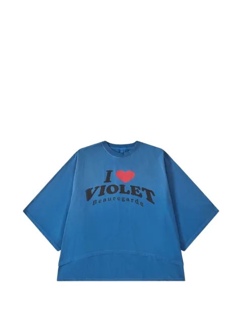 Doublet slogan-print layered T-shirt