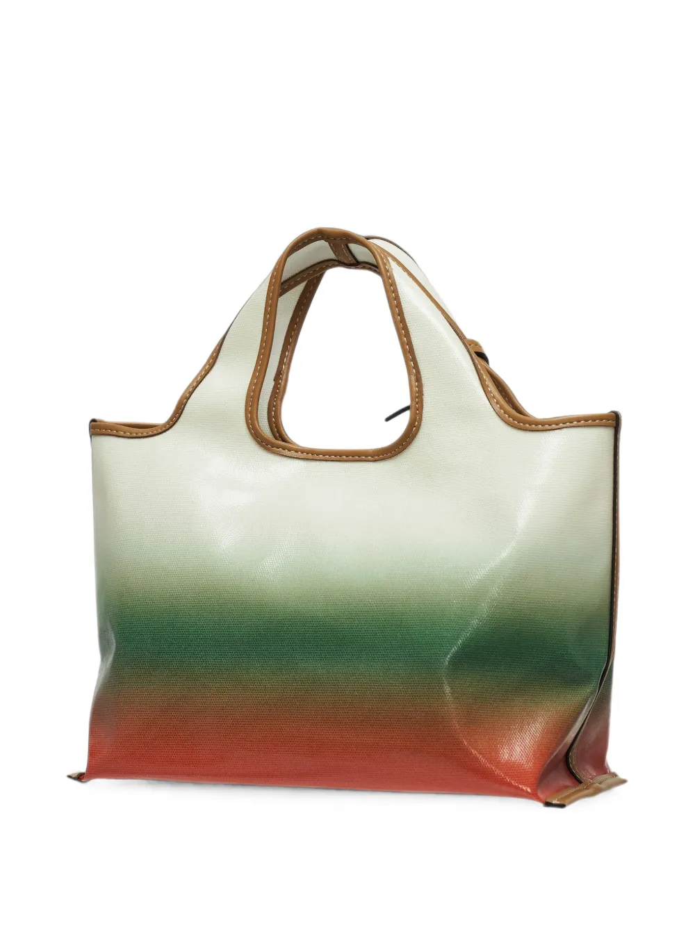 3.1 Phillip Lim mini Market Tote gradient-effect logo-tag tote bag Wit