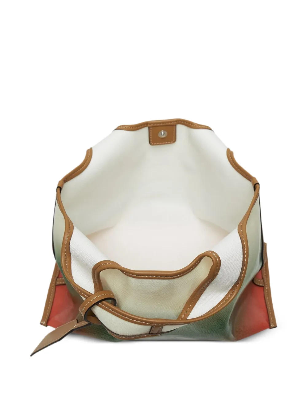 3.1 Phillip Lim mini Market Tote gradient-effect logo-tag tote bag Wit