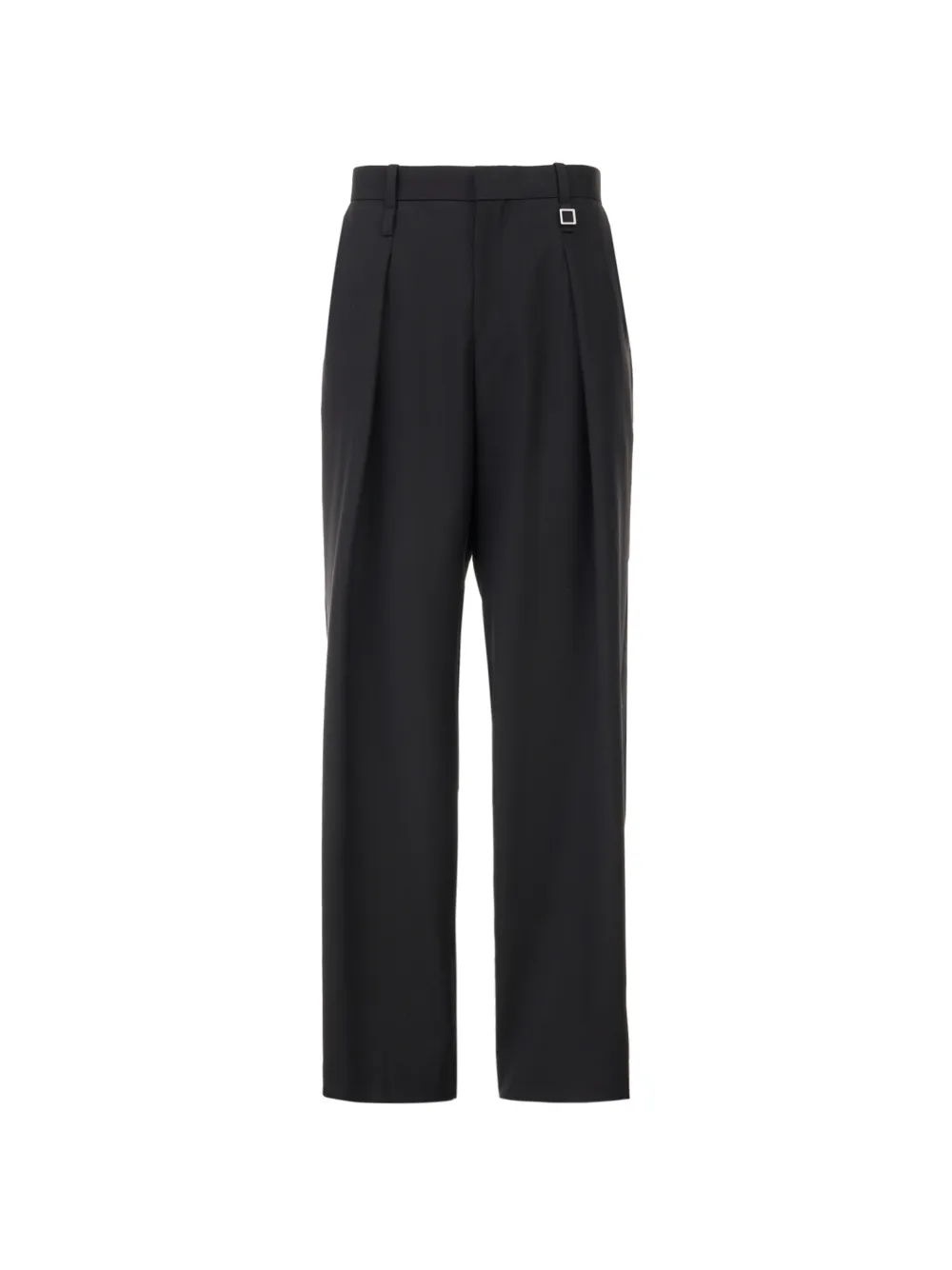 Wooyoungmi pleated wide-leg trousers - Noir