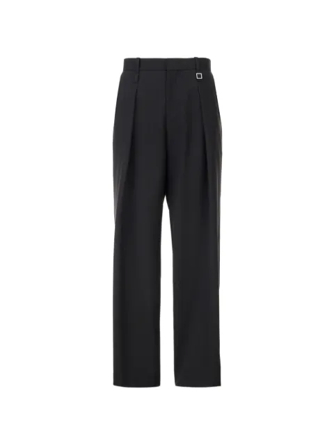 Wooyoungmi pleated wide-leg trousers
