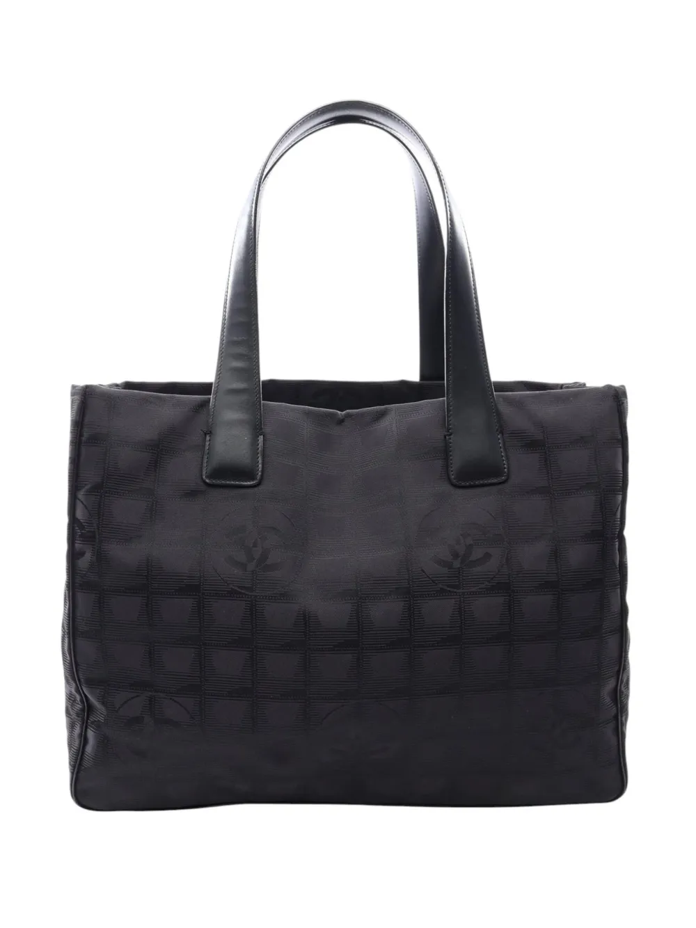 CHANEL Pre-Owned 2005-2006 New Travel Line Nylon tote bag - Nero