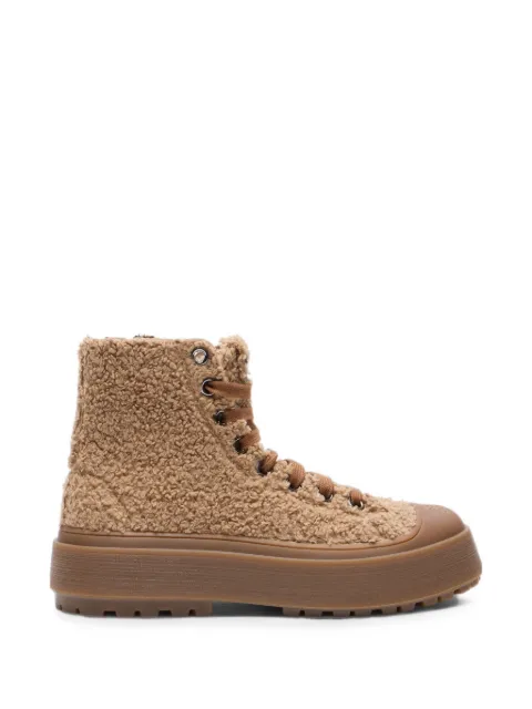 Casadei Explorer faux-fur sneakers