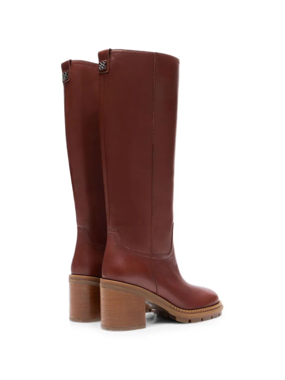 Casadei Concept lug-sole boots Bruin