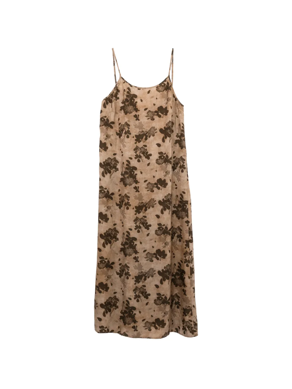 Uma Wang floral-print slip dress