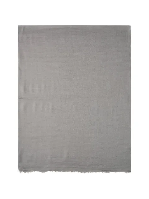 Rick Owens frayed-edge scarf