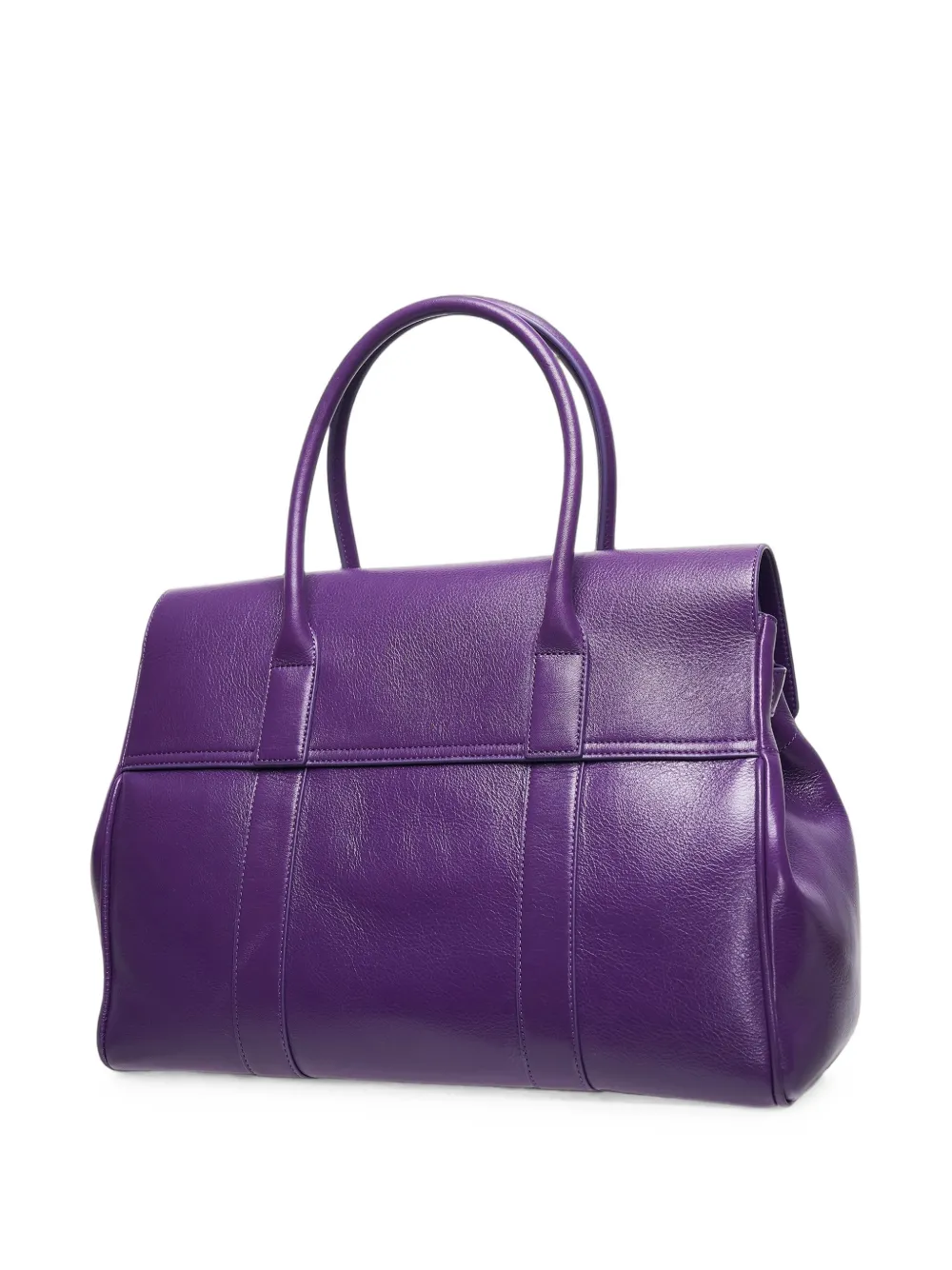 Mulberry Bayswater leren shopper Paars