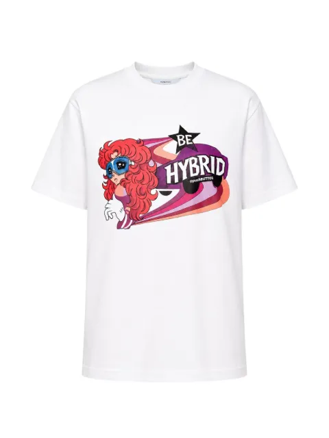 pushBUTTON Be Hybrid graphic-print T-shirt